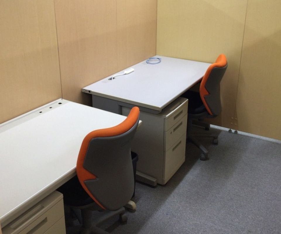 2名用ブース