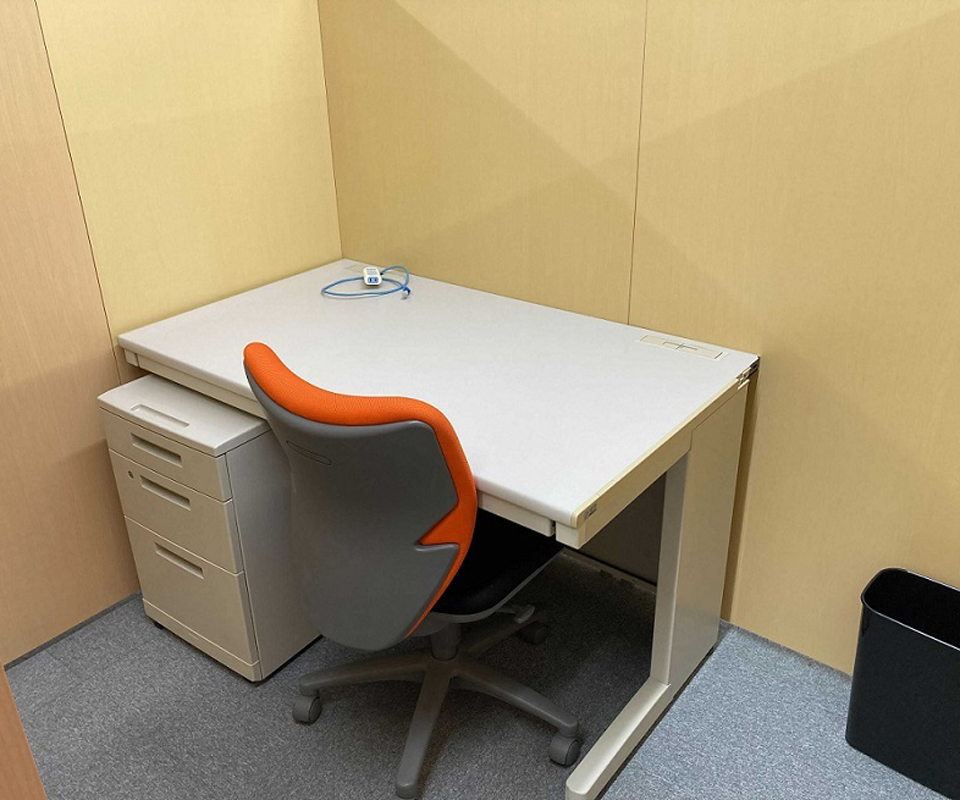 1名用ブース